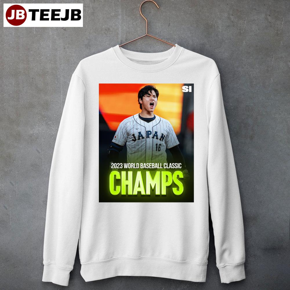 2023 World Baseball Chlassic Champs Shohei Ohtani Trending Unisex Sweatshirt