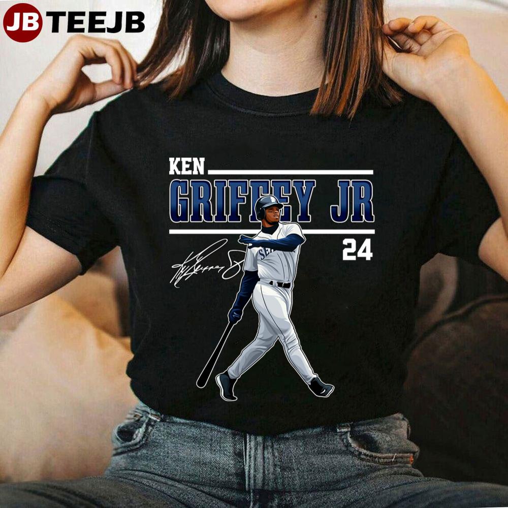 24 Ken Griffey Jr Signature Baseball Unisex T-Shirt