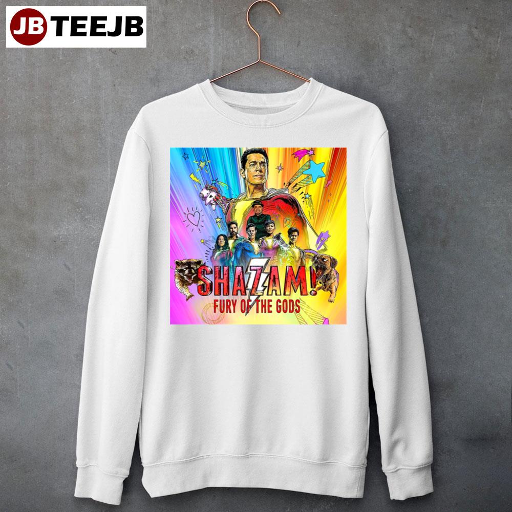 Art Shazam Fury Of The Gods Unisex Sweatshirt