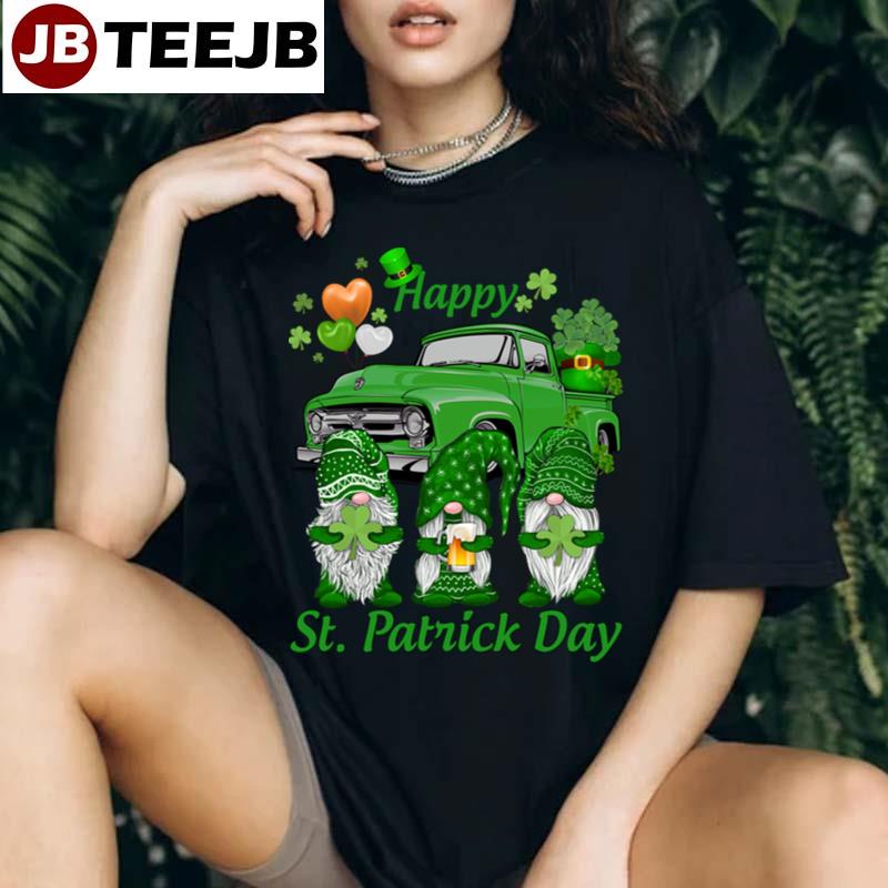 Gnomes Happy St Patrick’s Day Unisex T-Shirt