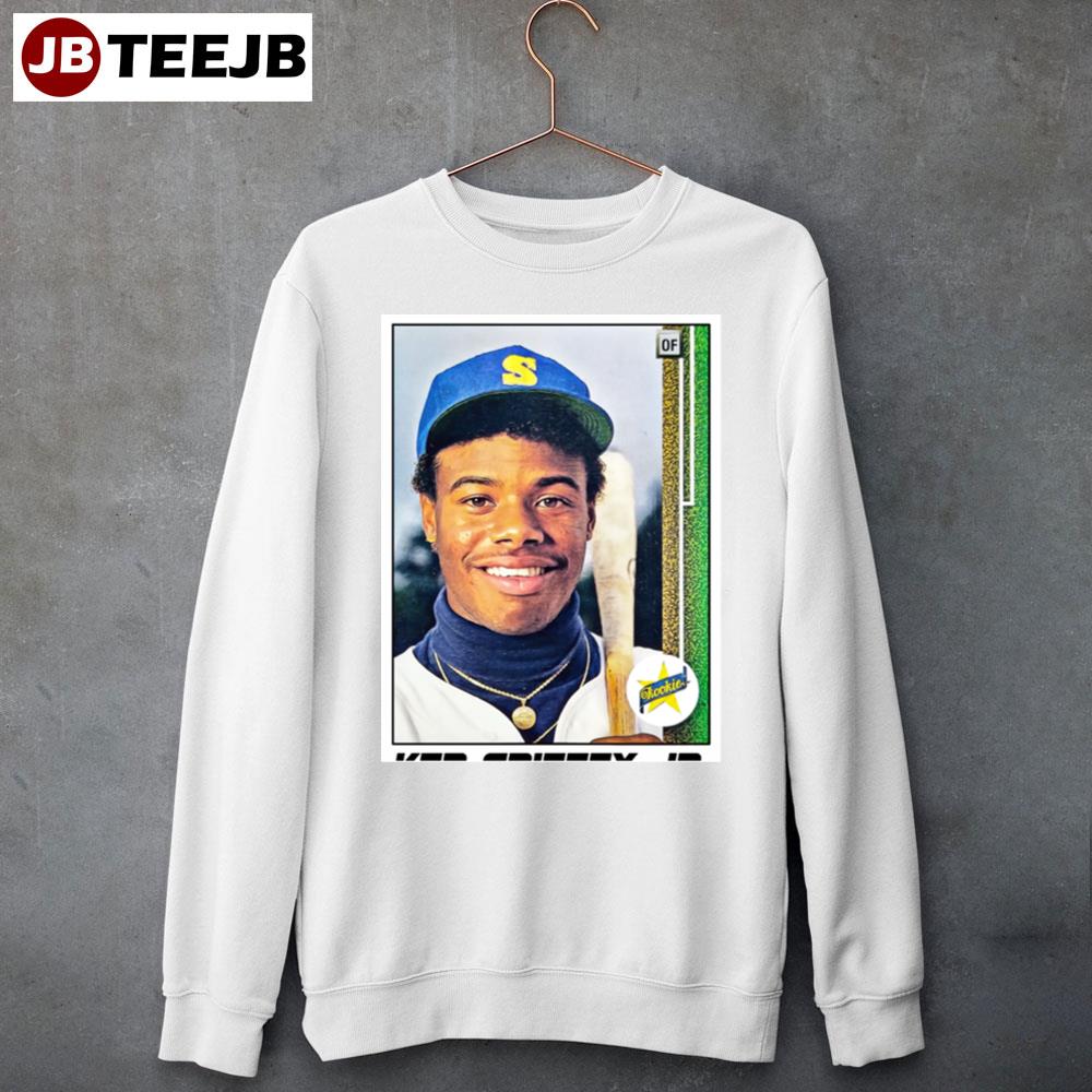 Ken Griffey Jr Rookie Card Baseball Unisex Sweatshirt