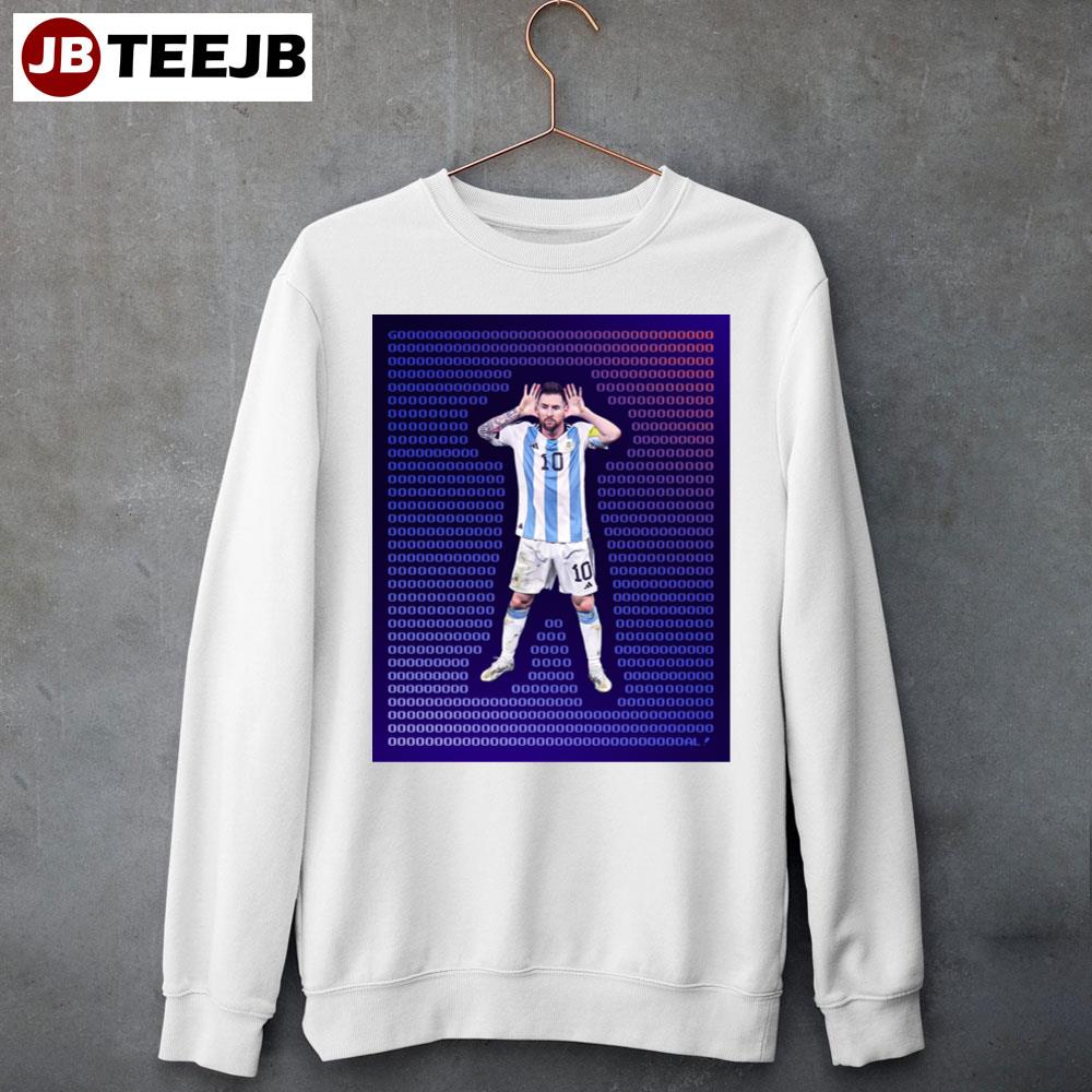 Lionel Messi Scores His 800th Career Goal For Club & Country Unisex Sweatshirt