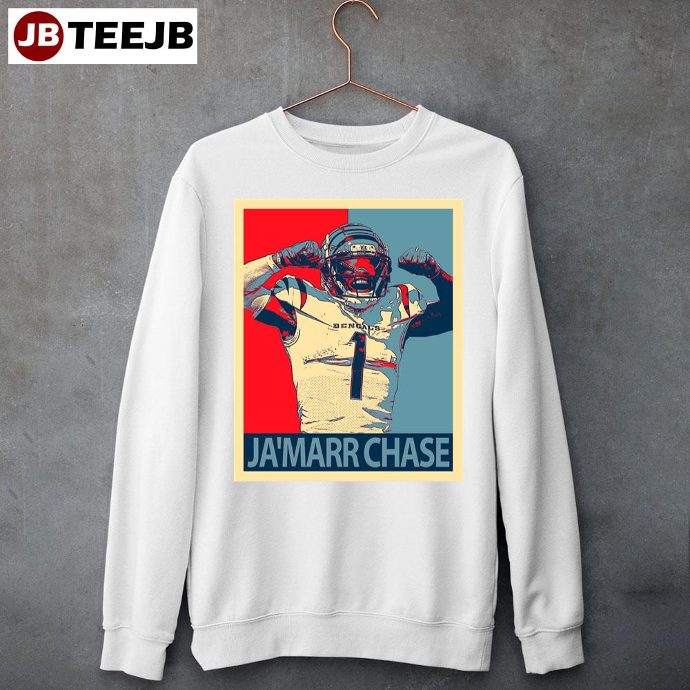 Retro Ja’marr Chase Football Unisex Sweatshirt