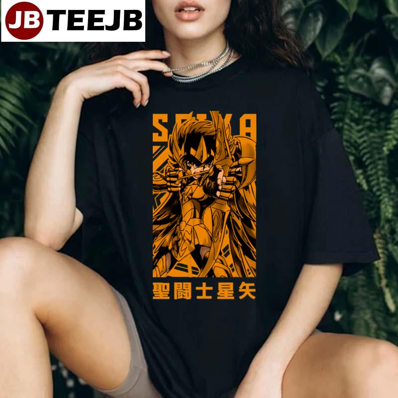 Sagittarius Seiya Aiolos Saint Seiya Soul Of Gold Unisex T-Shirt