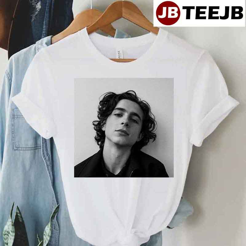 Timothee Chalamet Black and White Unisex T-Shirt