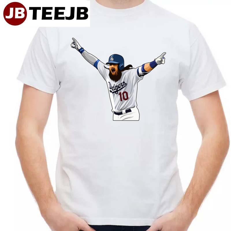 Yeahhh Justin Turner 10 Baseball Unisex T-Shirt