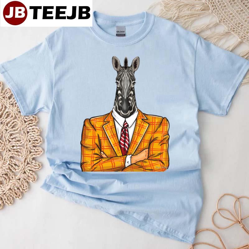 Zebra Head Hipste Unisex T-Shirt
