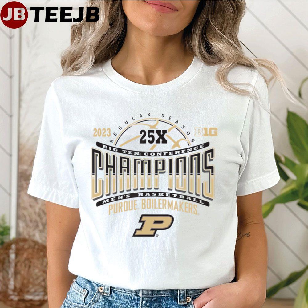 2023 Purdue Big Ten Champions Basketball Unisex T-Shirt