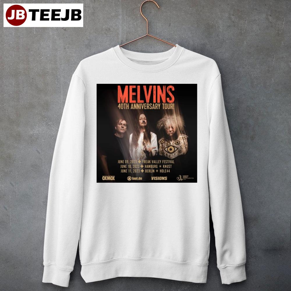 40th Anniversary Tour The Melvins 2023 Unisex Sweatshirt