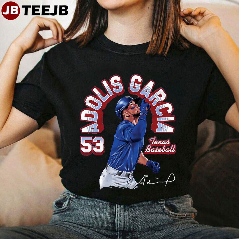 53 Adolis Garcia Texas Baseball Baseball Unisex T-Shirt