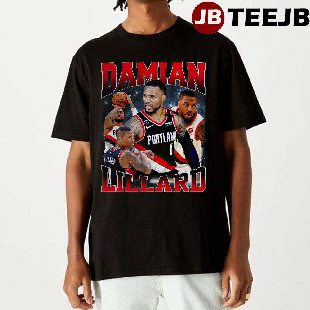 80’s Vintage Damian Lillard Basketball Unisex T-Shirt