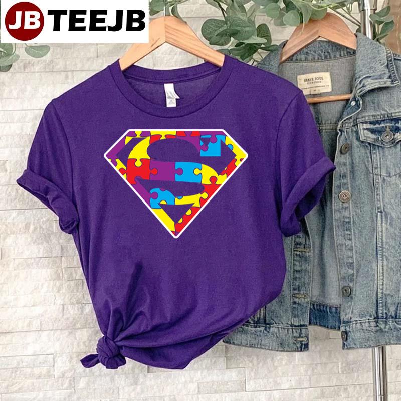 Autism Superhero Autism Awareness Unisex T-Shirt