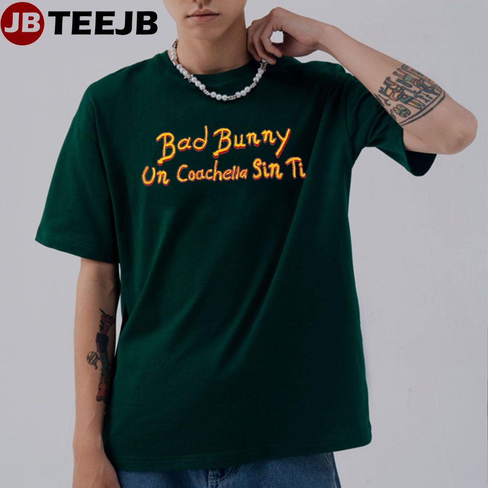 Bad Bunny Un Coache Sin Ti 2023 Unisex T-Shirt