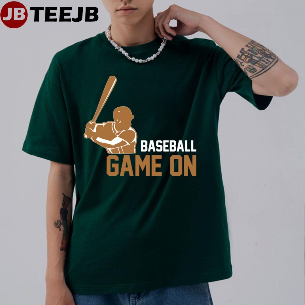 Baseball Game On Unisex T-Shirt