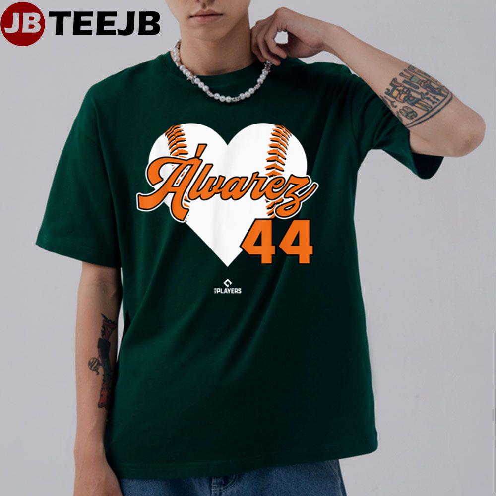 Baseball Heart Yordan Alvarez Houston Mlbpa1990 Unisex T-Shirt