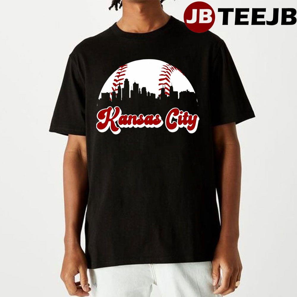 Baseball Kansas City Vintage Love Blue Color Royal Unisex T-Shirt