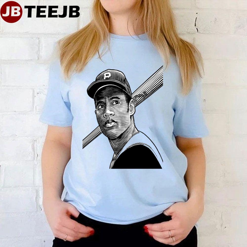 Black White Roberto Clemente Unisex T-Shirt