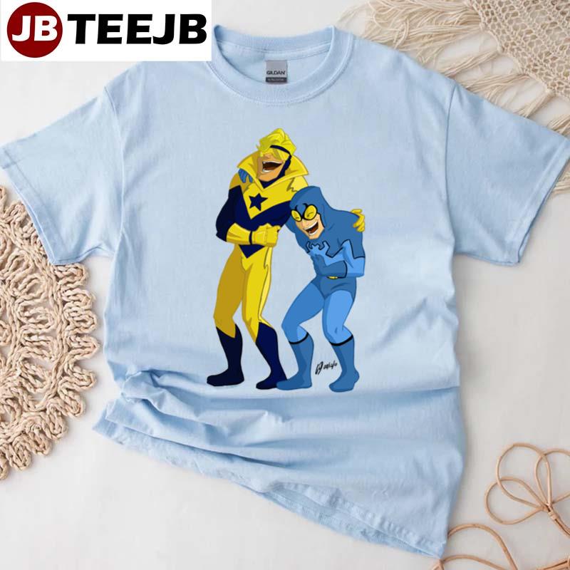 Blue And Gold Blue Beetle Unisex T-Shirt