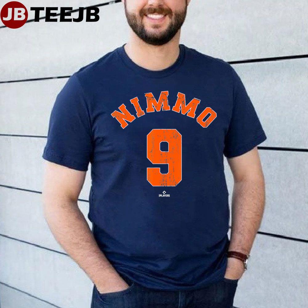 Brandon Nimmo Kids T-Shirt - Tri Ash - New York | 500 Level Major League Baseball Players Association (MLBPA)