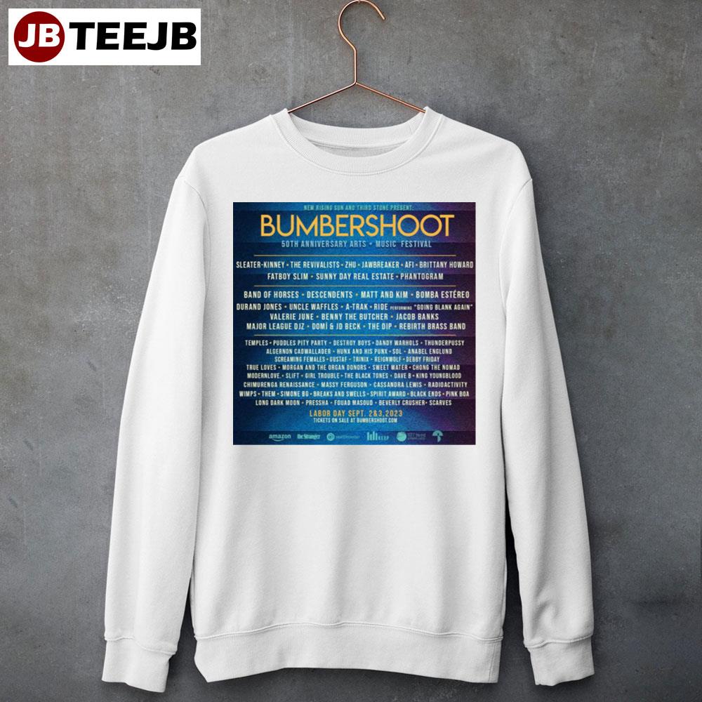 Bumbershoot 50th Anniversary Arts Music Festival 2023 Unisex Sweatshirt