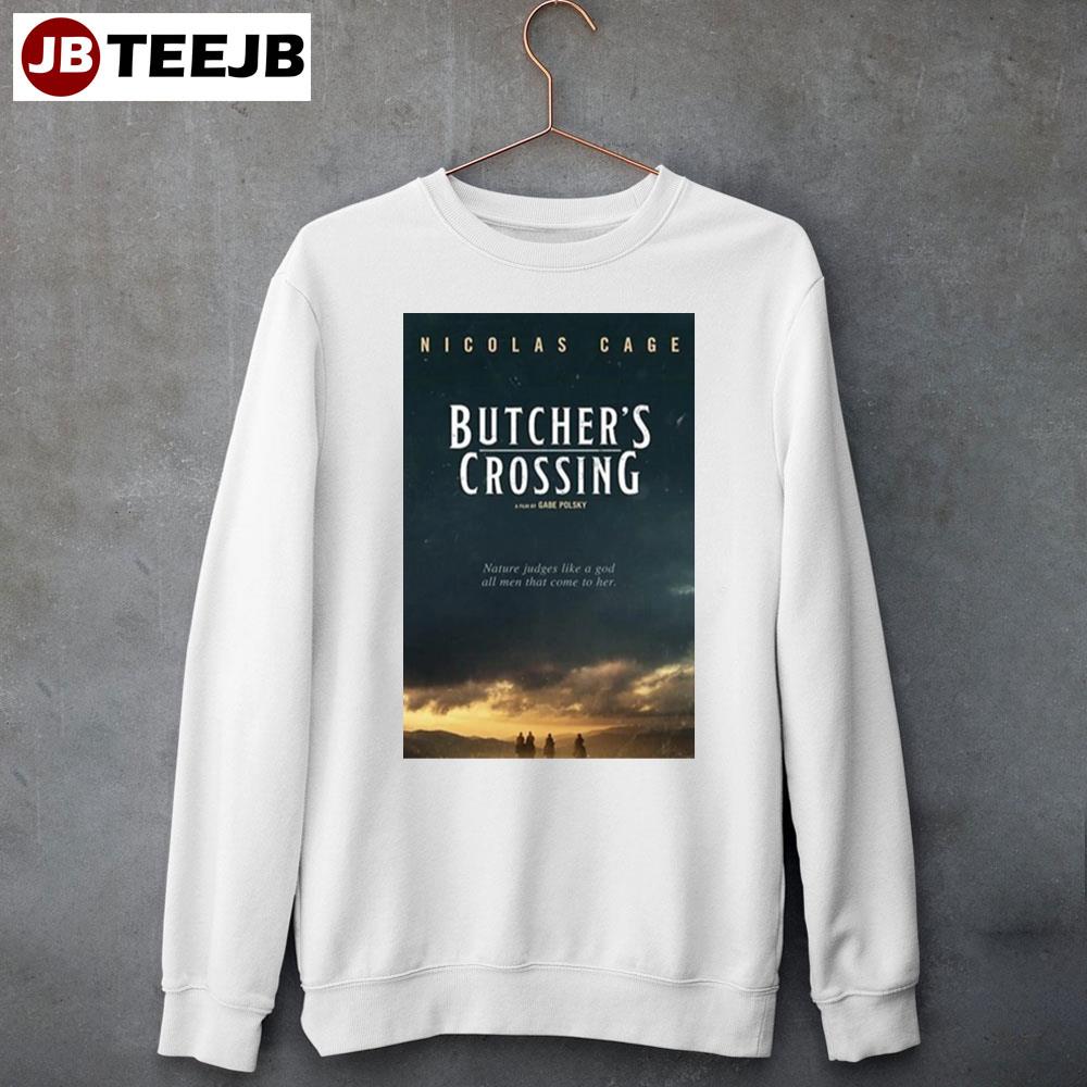 Butcher’s Crossing Movie 2023 Unisex Sweatshirt