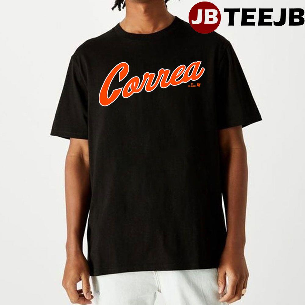 Carlos Correa Script New York Baseball Unisex T-Shirt