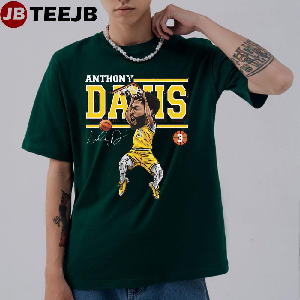 Cartoon Anthony Davis Basketball Unisex T-Shirt