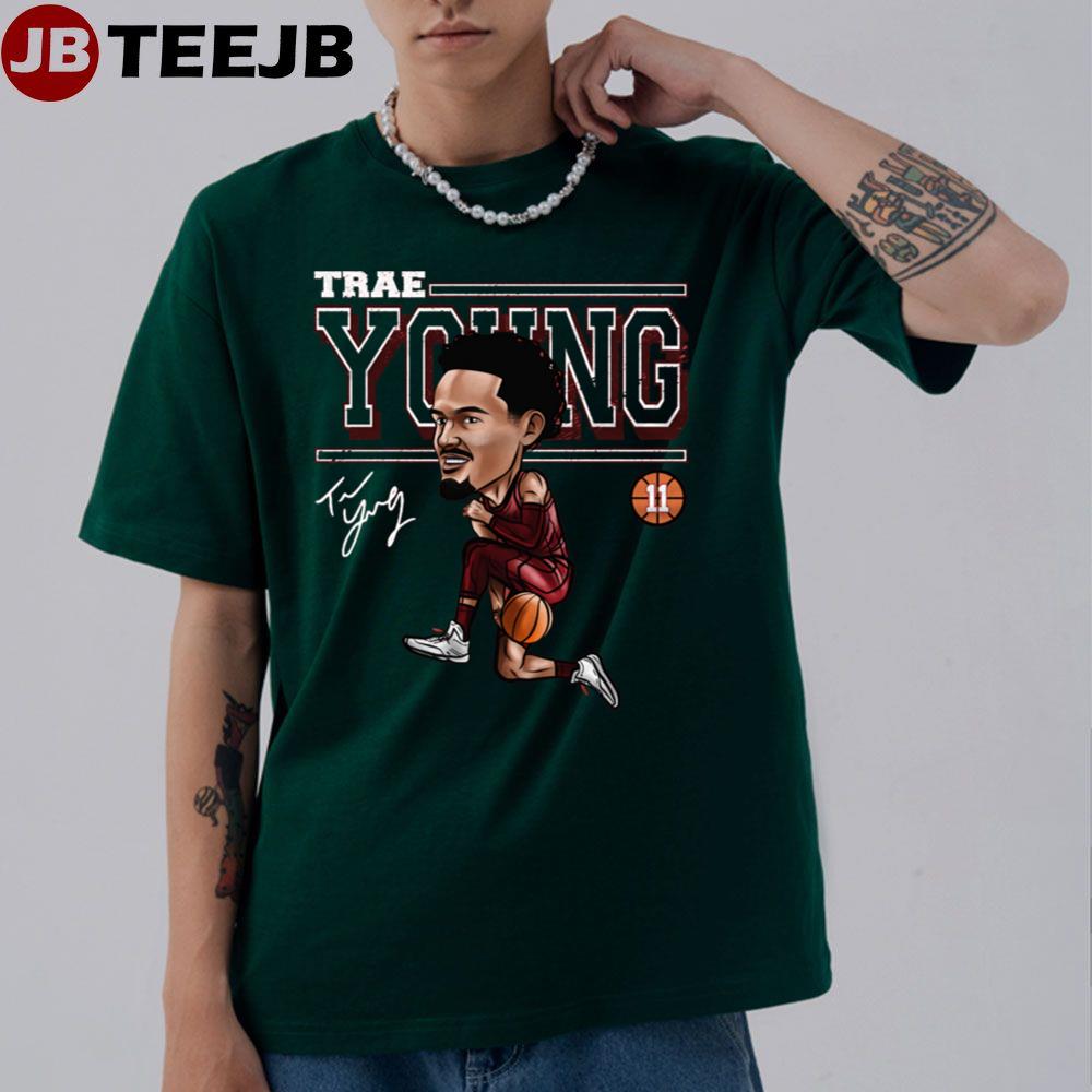 Cartoon Trae Young Basketball Unisex T-Shirt