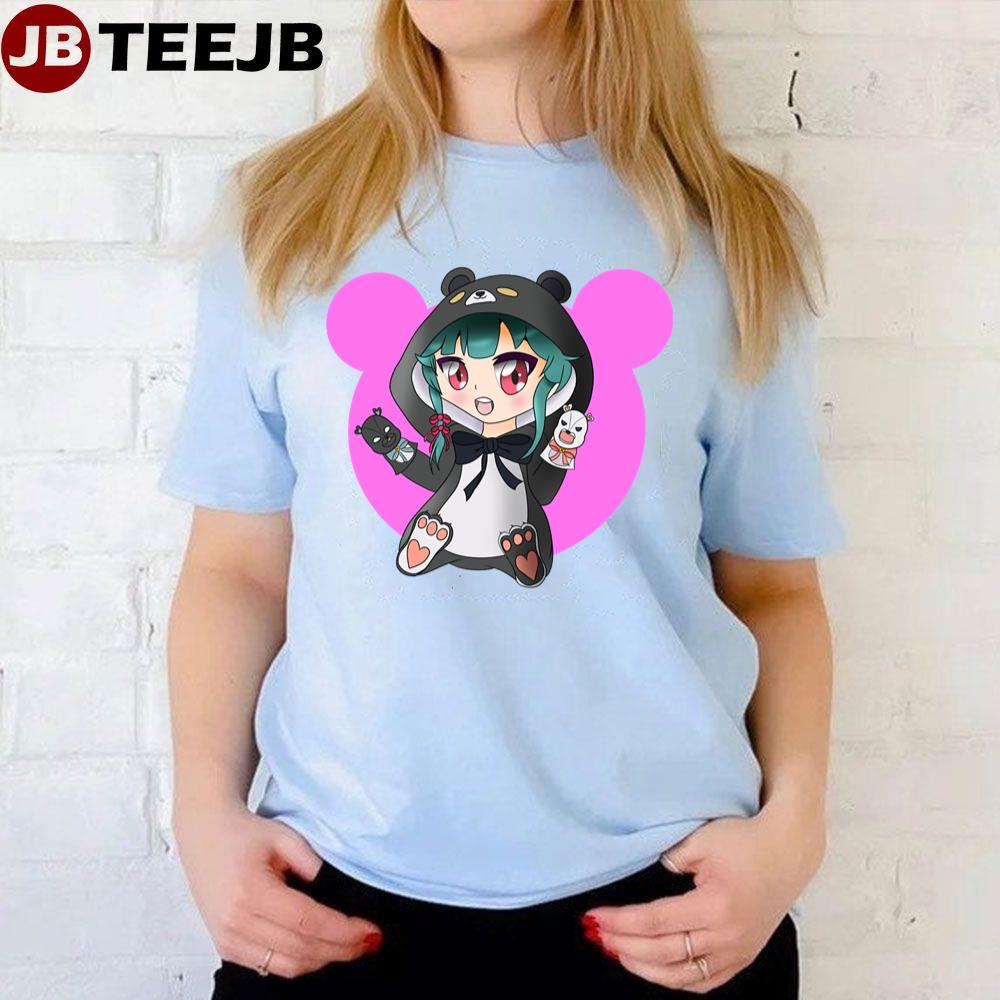 Chibi Fanart Yuuna Kuma Kuma Bear Unisex T-Shirt