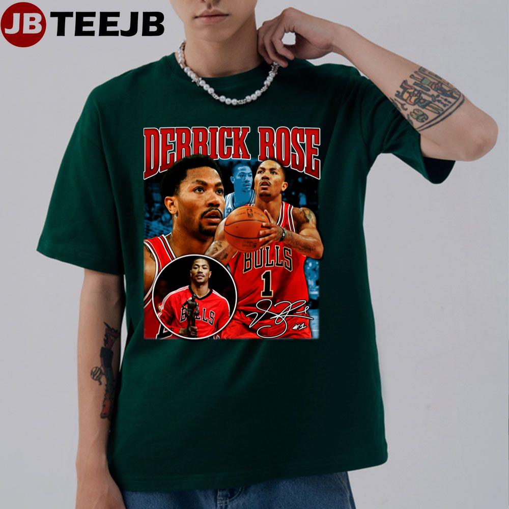 Chicago Vintage Derrick Rose Basketball Unisex T-Shirt