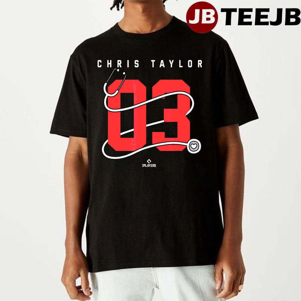 Chris Taylor Baseball Fans Doctors Nurses Stethosc Unisex T-Shirt