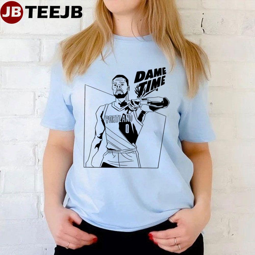 Dame Time Damian Lillard Basketball Unisex T-Shirt