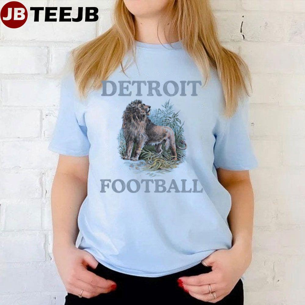 Detroit Retro Truck Stop Souvenir Football Unisex T-Shirt