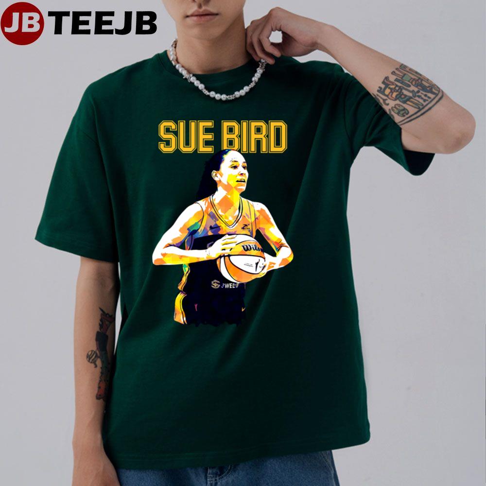 Digital Sue Bird Basketball Unisex T-Shirt