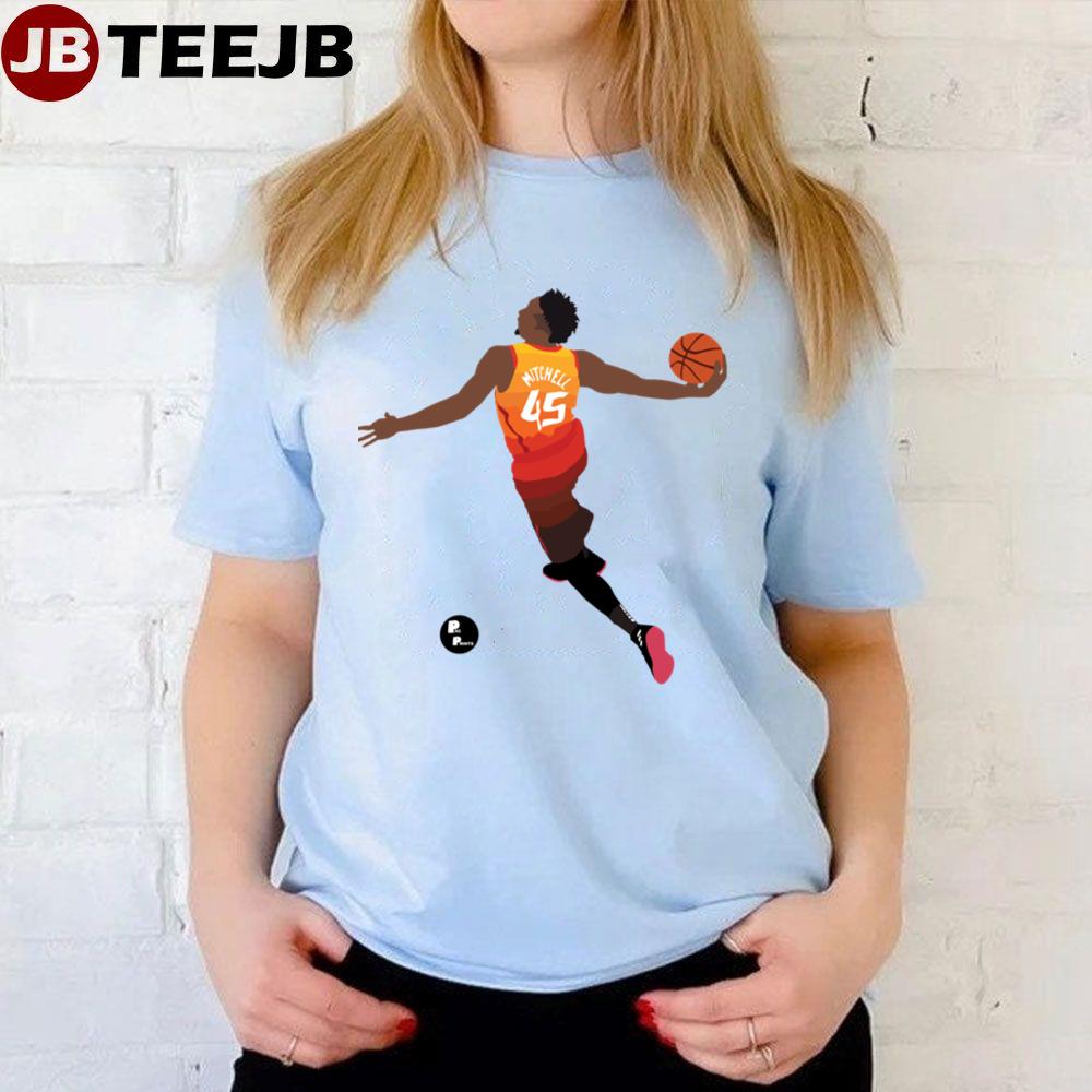 Donovan Mitchell & The Spida& Dunk Minimali Basketball Unisex T-Shirt