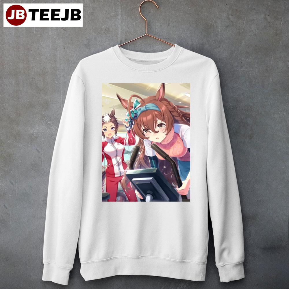 Flapping Run Up Still 2 Uma Musume Pretty Derby Unisex Sweatshirt