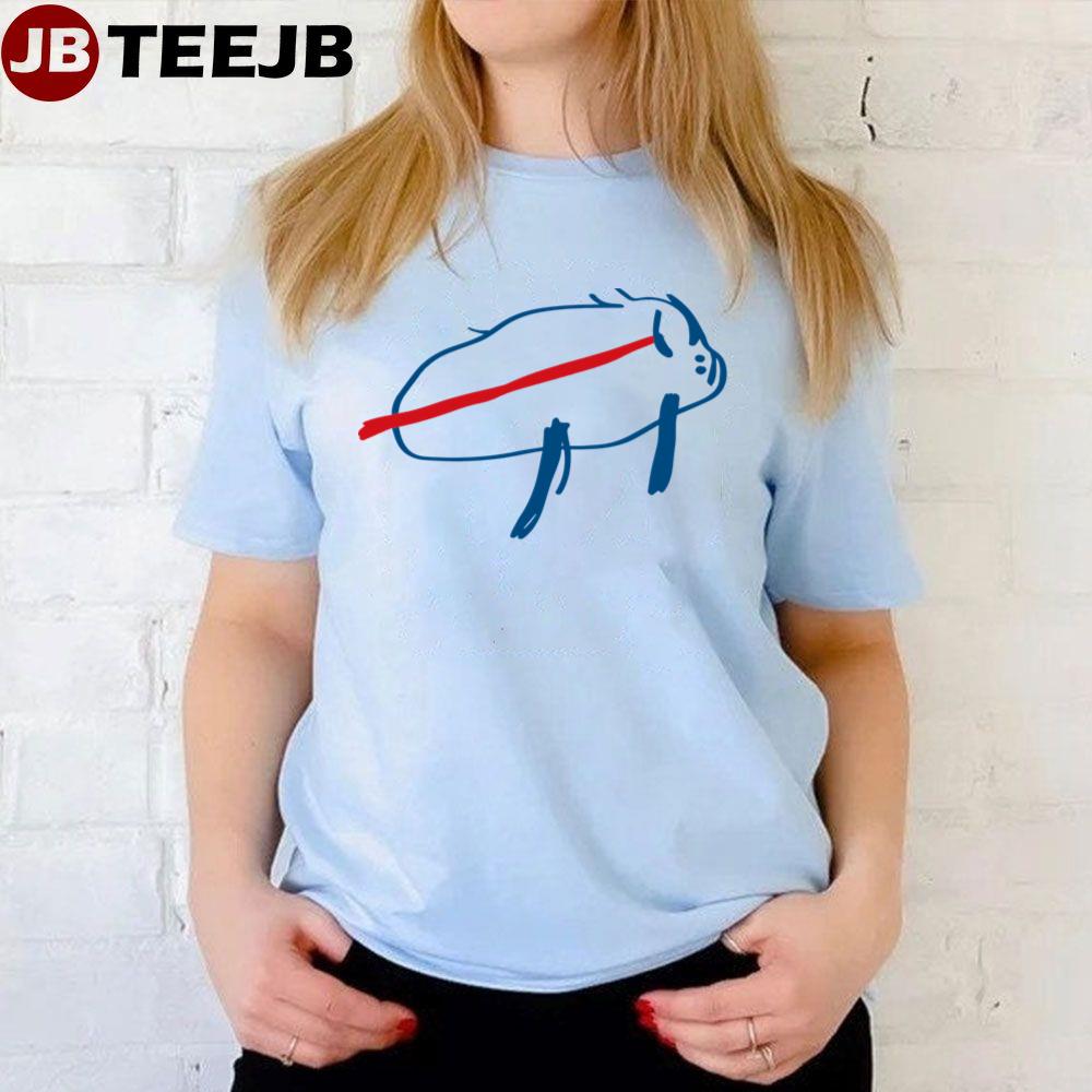 Funny Logo Buffalo Bills Football Unisex T-Shirt