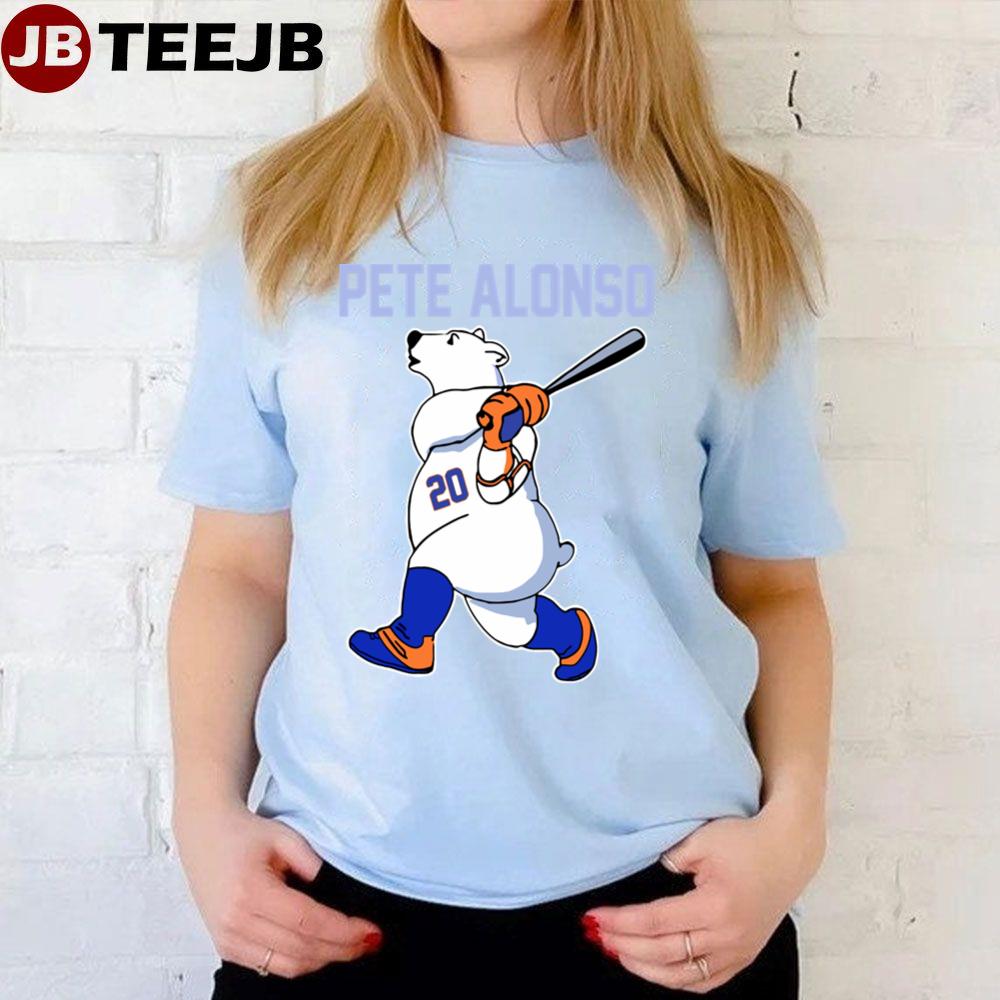 Funny Pete Alonso Playing Baseball Love Team Unisex T-Shirt