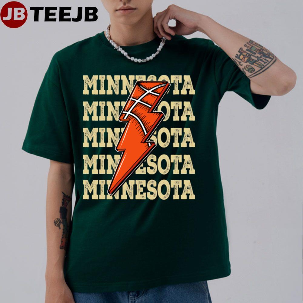 Funny Sports Minnesota Timberwlves Basketball Unisex T-Shirt