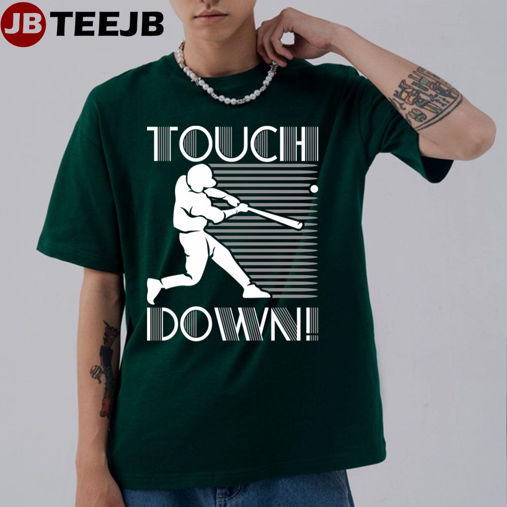 Funny Touchdown Baseball Football Sports- Unisex T-Shirt