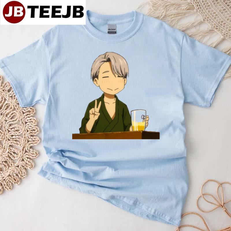 Funny Yuri On Ice Victor Nikiforov Unisex T-Shirt