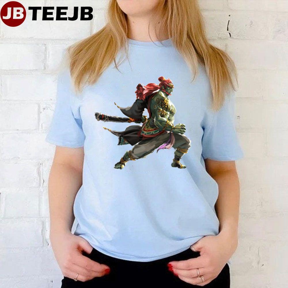 Ganondorf In Zelda Tears Of The Kingdom Game 2023 Basketball Unisex T-Shirt