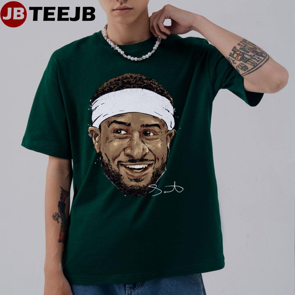 Gary Payton Ii Portrait Basketball Unisex T-Shirt