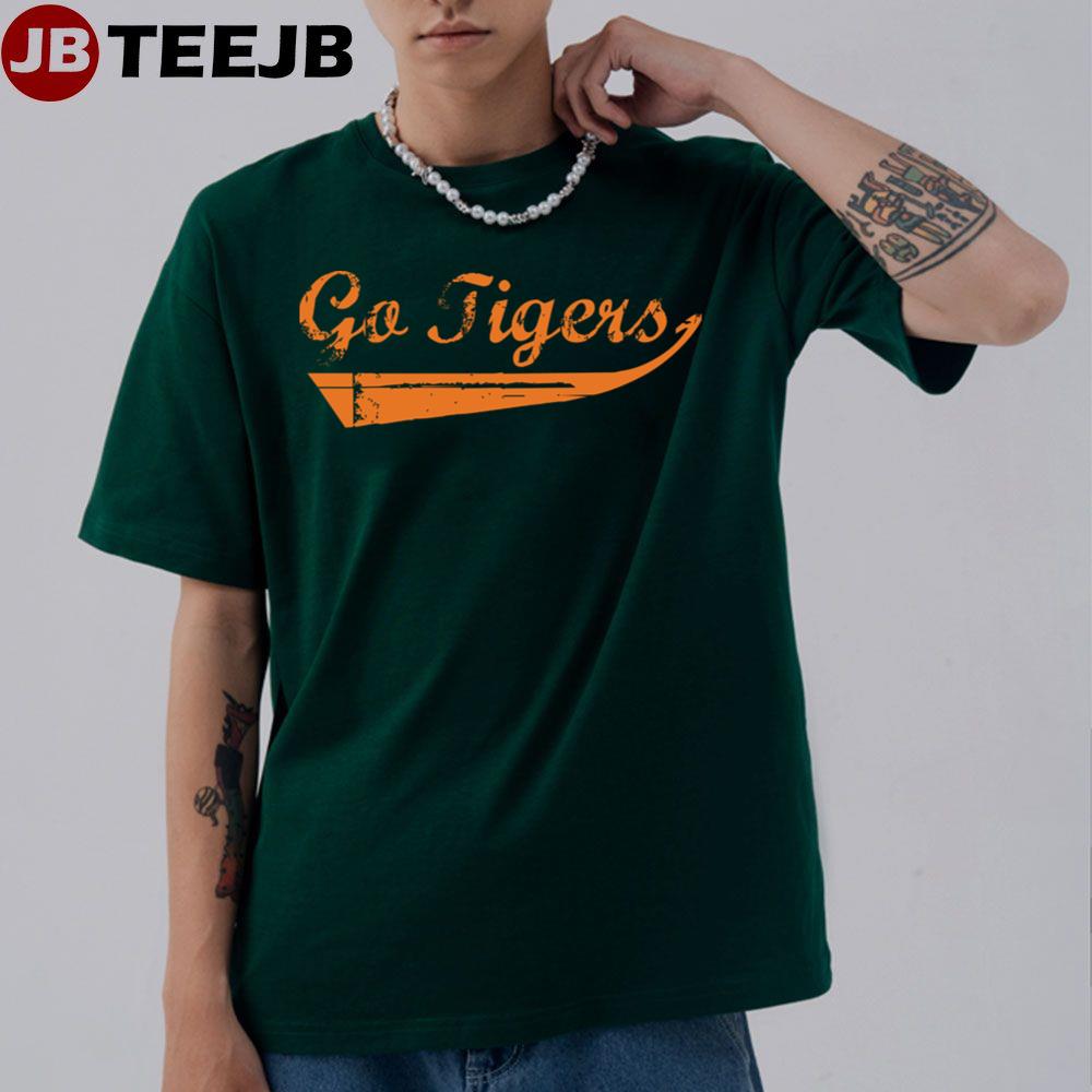 Go Tigers Vintage (Orange) Unisex T-Shirt