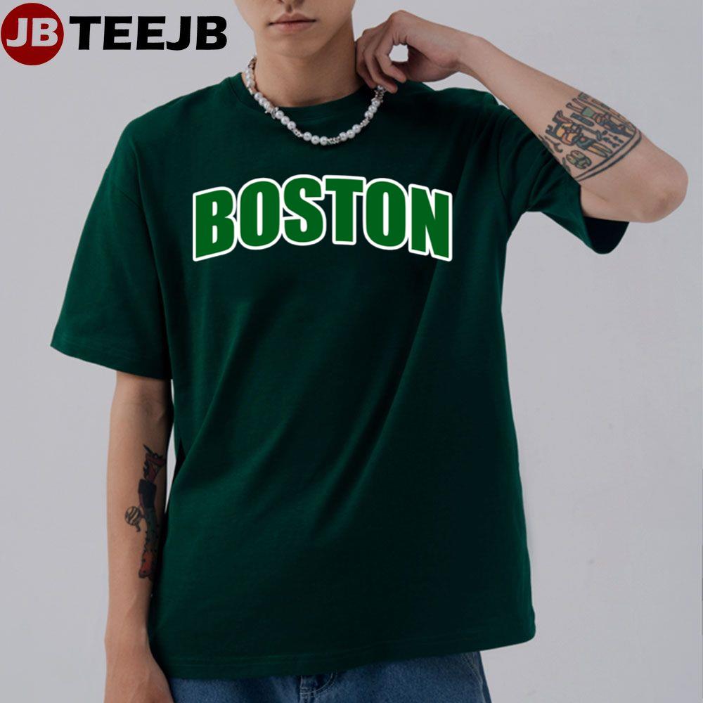 Green Art Boston Celtics Basketball Unisex T-Shirt