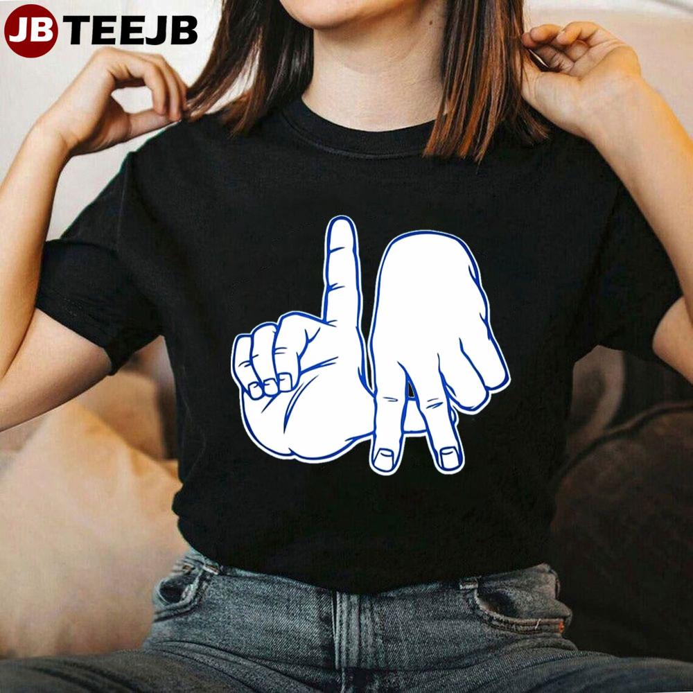 Hand Sign Los Angeles Dodgers Baseball Unisex T-Shirt