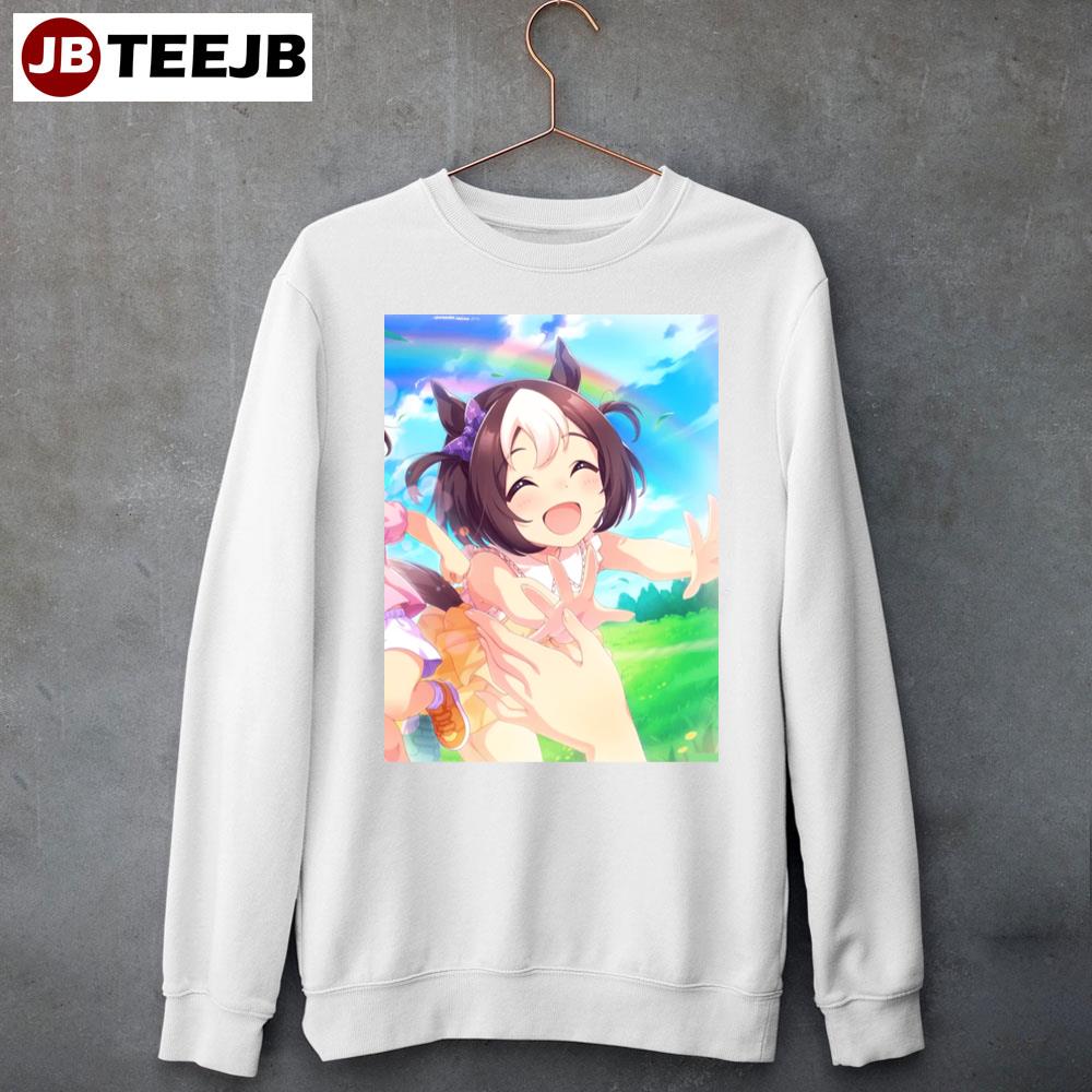 Happy Face Spacial Week Uma Musume Pretty Derby Unisex Sweatshirt