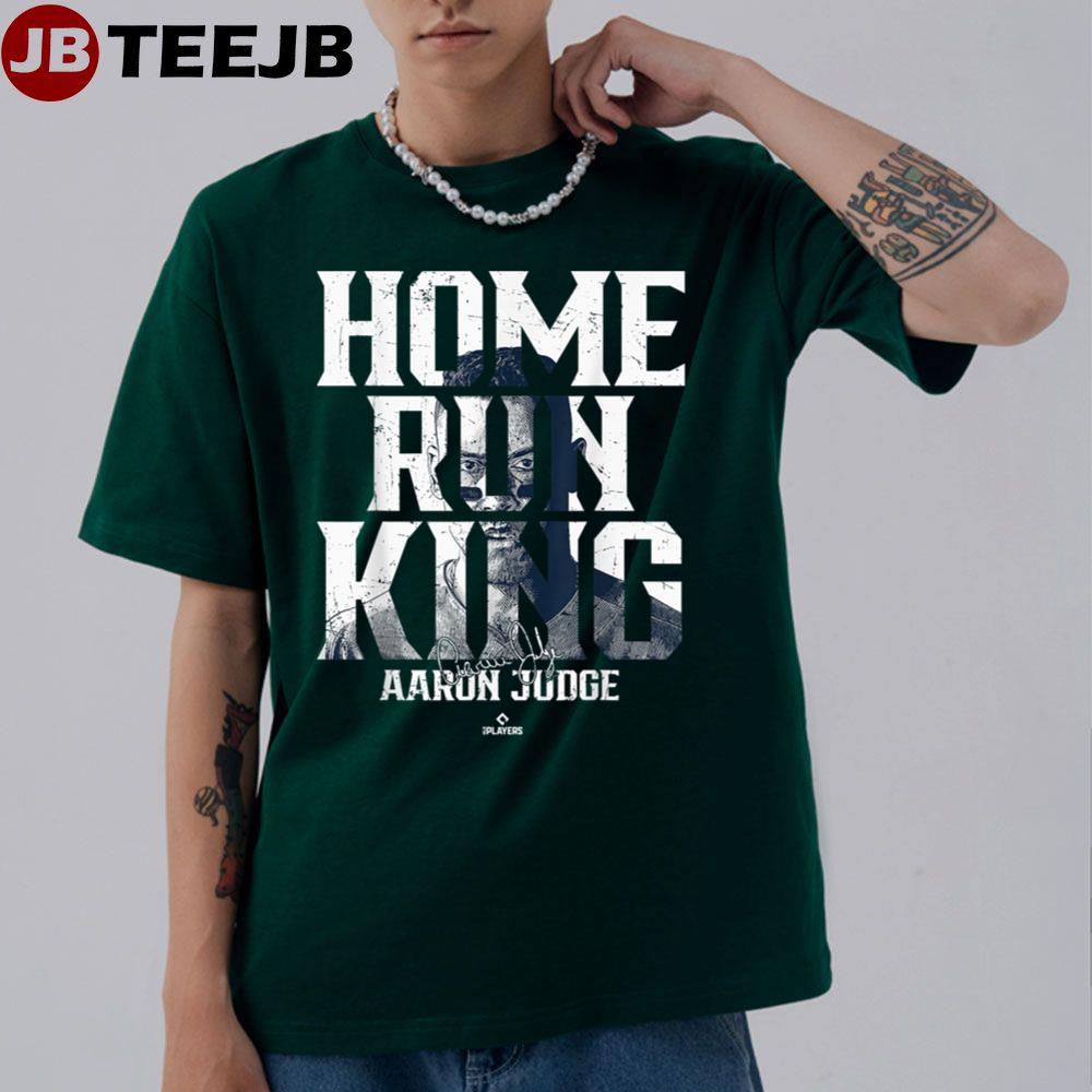 Home Run King Portrait Aaron Judge New York Mlbpa Unisex T-Shirt