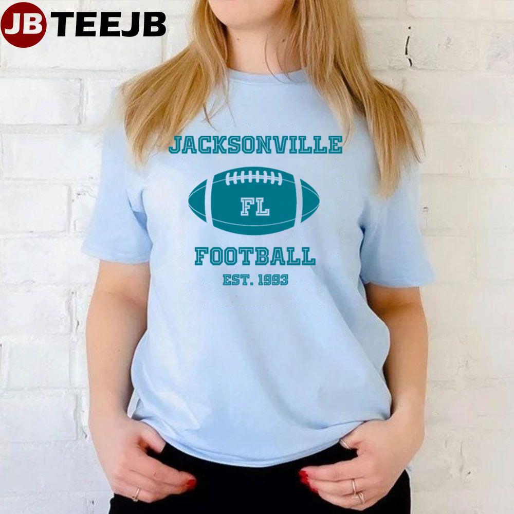 Jacksonville Retro Vintage Football Unisex T-Shirt