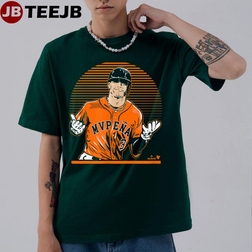 Jeremy Pea Mvpea Shrug Houston Baseball Unisex T-Shirt